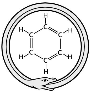 Benzene structure and an Ouroboros