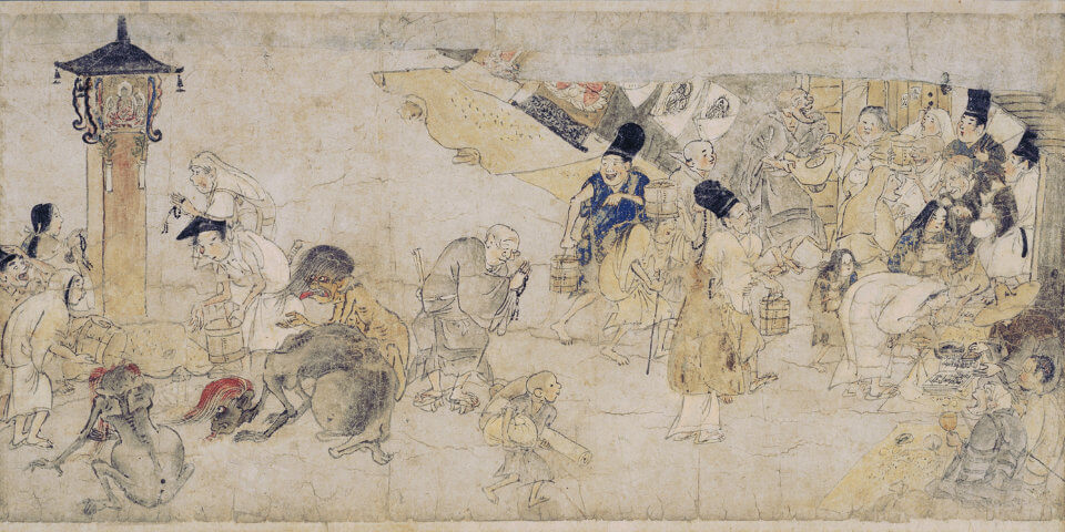 Second section of the Hungry Ghosts Scroll