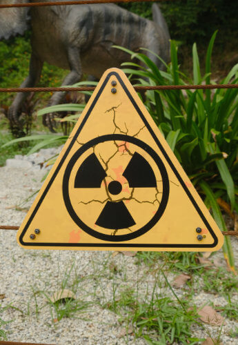 Radiation zone sign