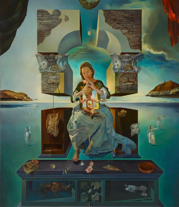 The Madonna of Port Lligat by Salvador Dalí